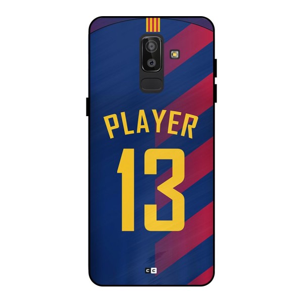 Player Thirteen Metal Back Case for Galaxy J8