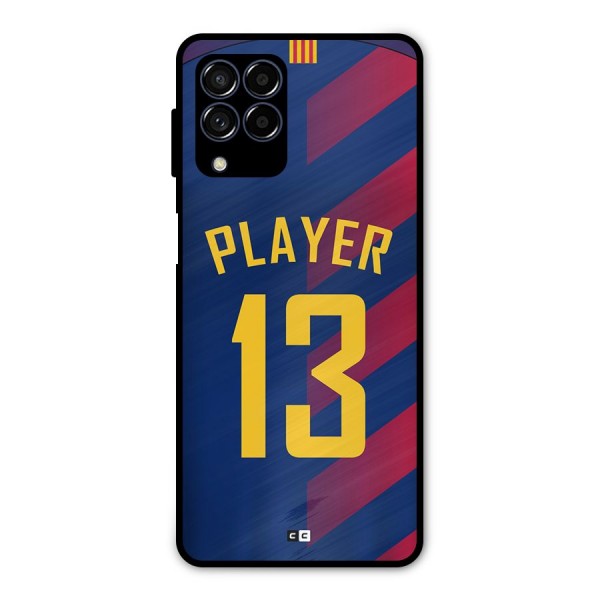 Player Thirteen Metal Back Case for Galaxy M53 5G