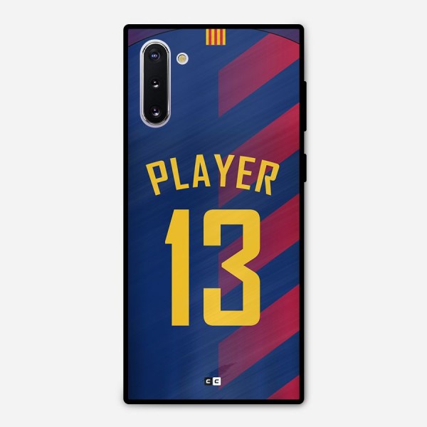 Player Thirteen Metal Back Case for Galaxy Note 10