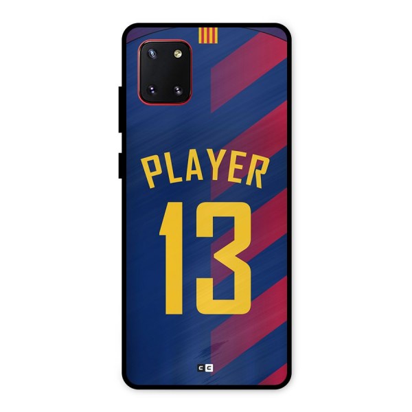 Player Thirteen Metal Back Case for Galaxy Note 10 Lite