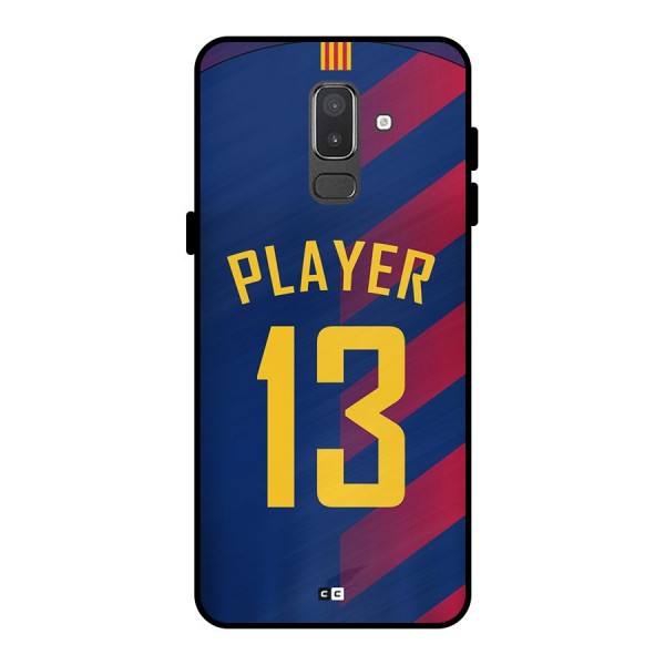 Player Thirteen Metal Back Case for Galaxy On8 (2018)