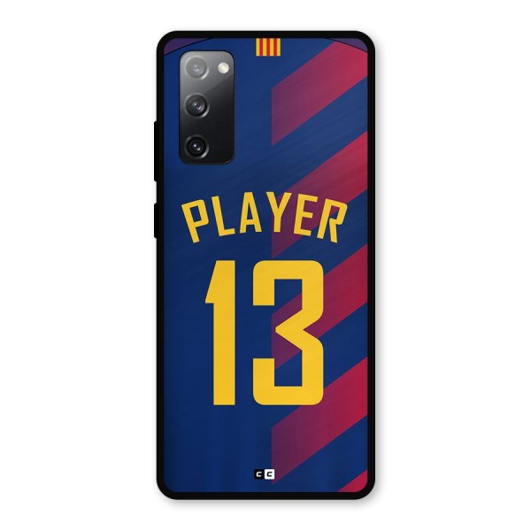 Player Thirteen Metal Back Case for Galaxy S20 FE