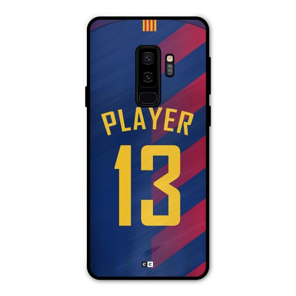 Player Thirteen Metal Back Case for Galaxy S9 Plus