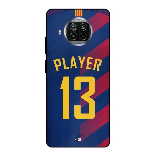 Player Thirteen Metal Back Case for Mi 10i