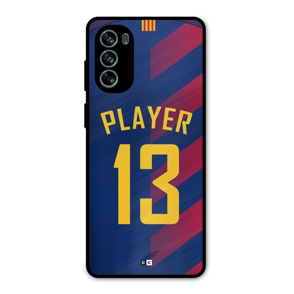 Player Thirteen Metal Back Case for Moto G62