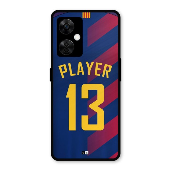 Player Thirteen Metal Back Case for OnePlus Nord CE 3 Lite