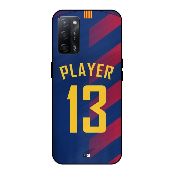 Player Thirteen Metal Back Case for Oppo A53s 5G