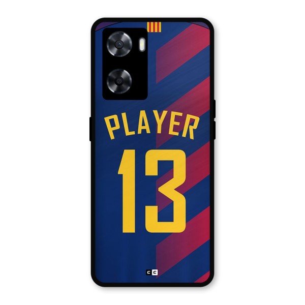 Player Thirteen Metal Back Case for Oppo A77