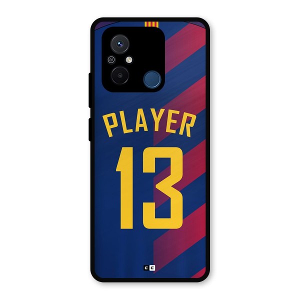 Player Thirteen Metal Back Case for Poco C55