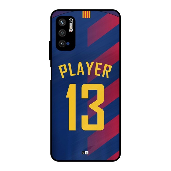 Player Thirteen Metal Back Case for Poco M3 Pro 5G