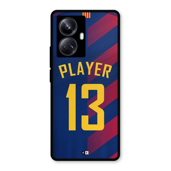 Player Thirteen Metal Back Case for Realme 10 Pro Plus