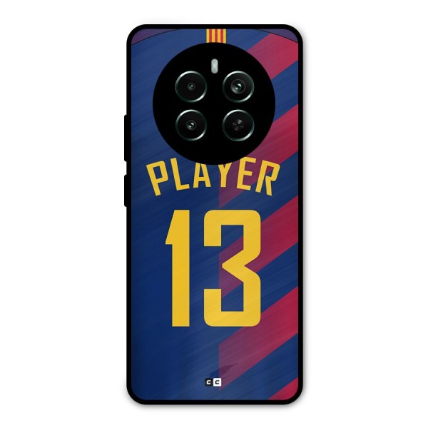 Player Thirteen Metal Back Case for Realme 12 Pro Plus