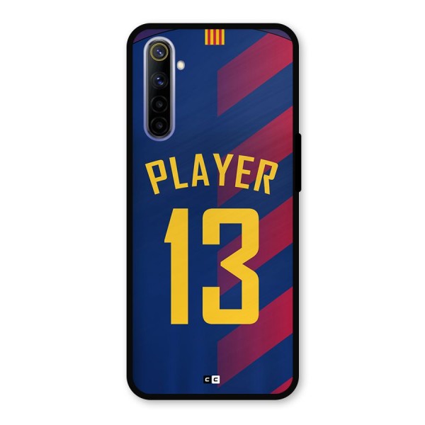 Player Thirteen Metal Back Case for Realme 6