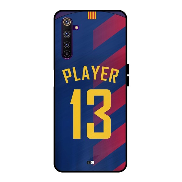 Player Thirteen Metal Back Case for Realme 6 Pro