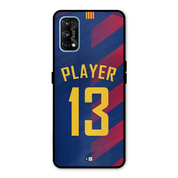 Player Thirteen Metal Back Case for Realme 7 Pro