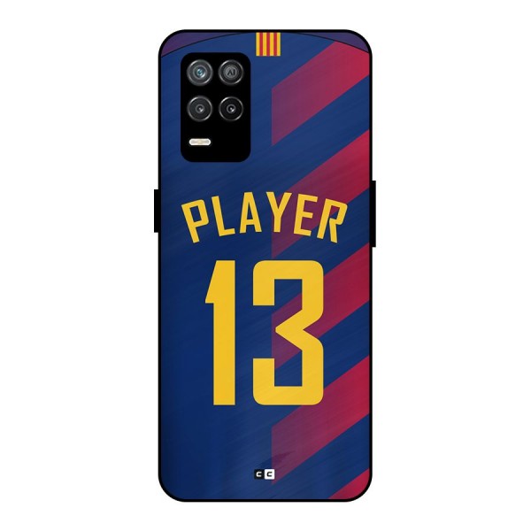 Player Thirteen Metal Back Case for Realme 8 5G