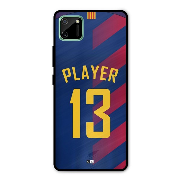 Player Thirteen Metal Back Case for Realme C11