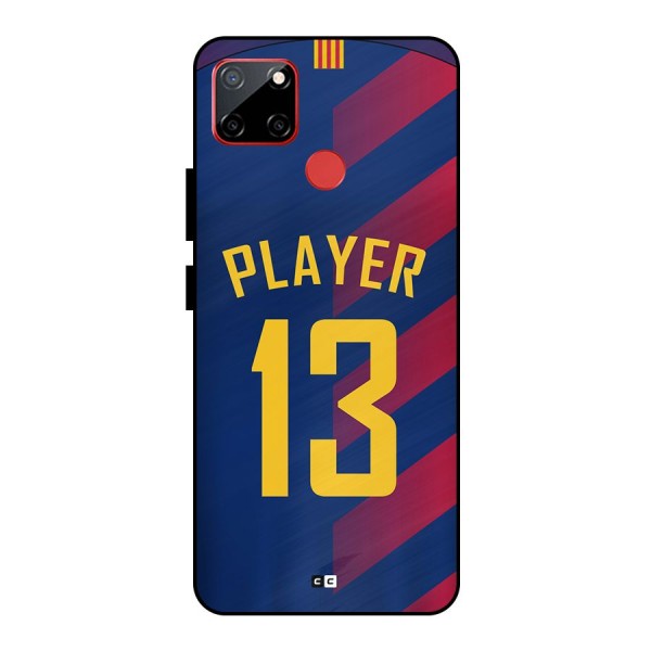 Player Thirteen Metal Back Case for Realme C12