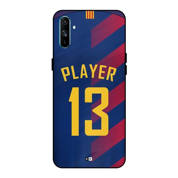 Player Thirteen Metal Back Case for Realme C3