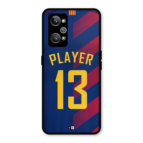 Player Thirteen Metal Back Case for Realme GT 2