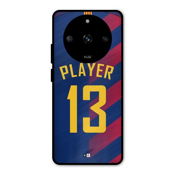 Player Thirteen Metal Back Case for Realme Narzo 60 5G