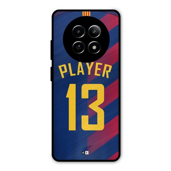 Player Thirteen Metal Back Case for Realme Narzo 70x 5G