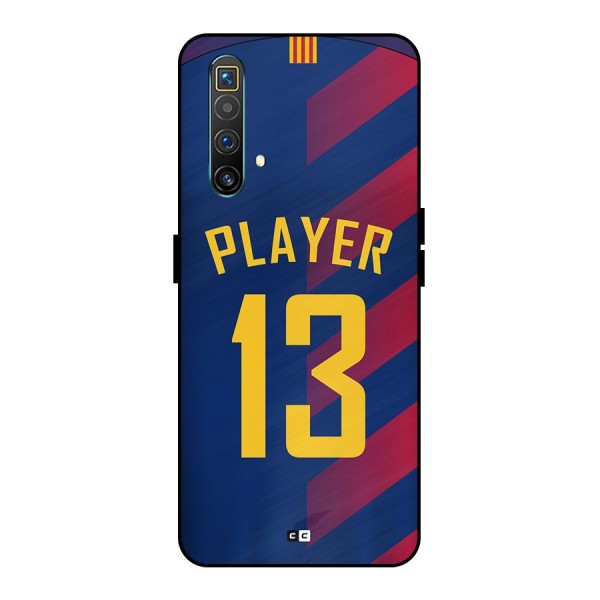 Player Thirteen Metal Back Case for Realme X3 SuperZoom