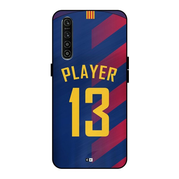 Player Thirteen Metal Back Case for Realme XT