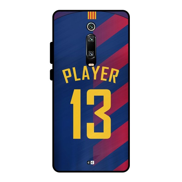 Player Thirteen Metal Back Case for Redmi K20