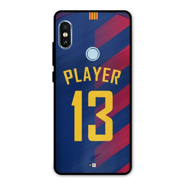 Player Thirteen Metal Back Case for Redmi Note 5 Pro