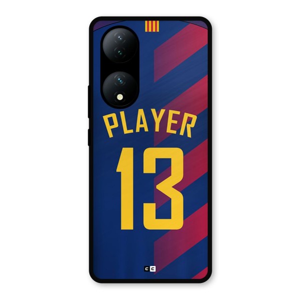 Player Thirteen Metal Back Case for Vivo T2