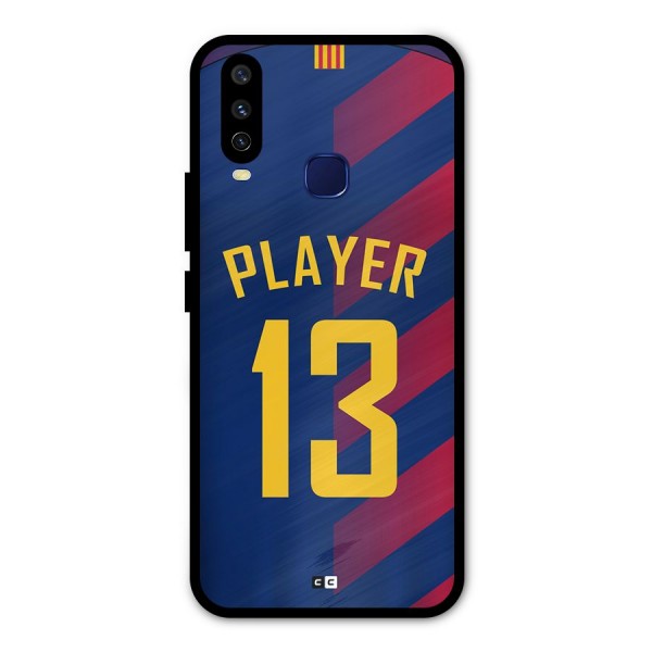 Player Thirteen Metal Back Case for Vivo U10