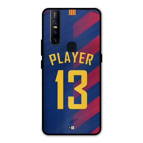 Player Thirteen Metal Back Case for Vivo V15