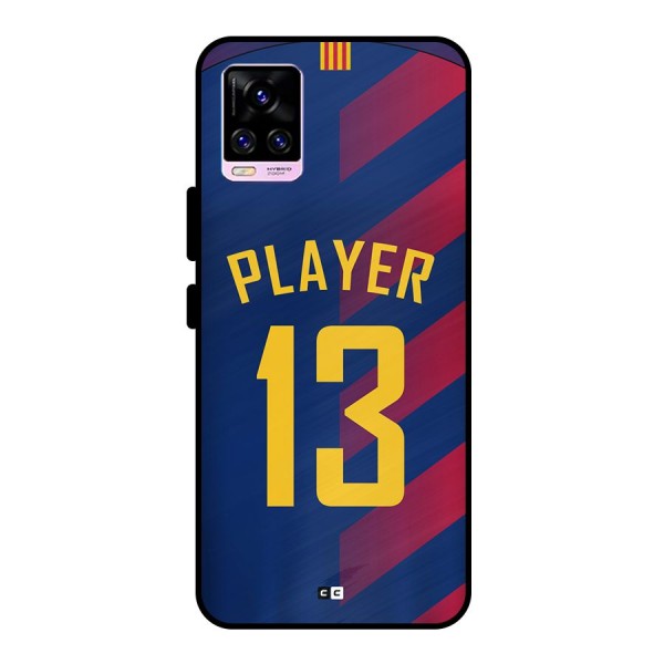 Player Thirteen Metal Back Case for Vivo V20 Pro