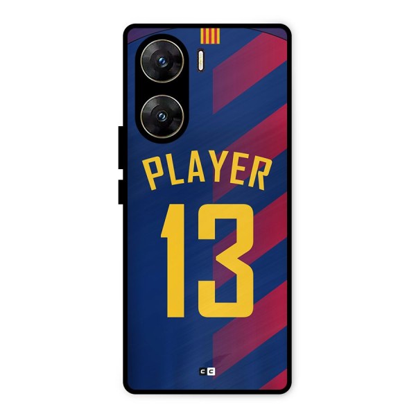 Player Thirteen Metal Back Case for Vivo V29e