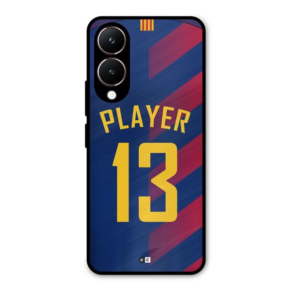 Player Thirteen Metal Back Case for Vivo Y28