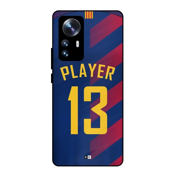 Player Thirteen Metal Back Case for Xiaomi 12 Pro