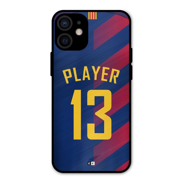 Player Thirteen Metal Back Case for iPhone 12 Mini