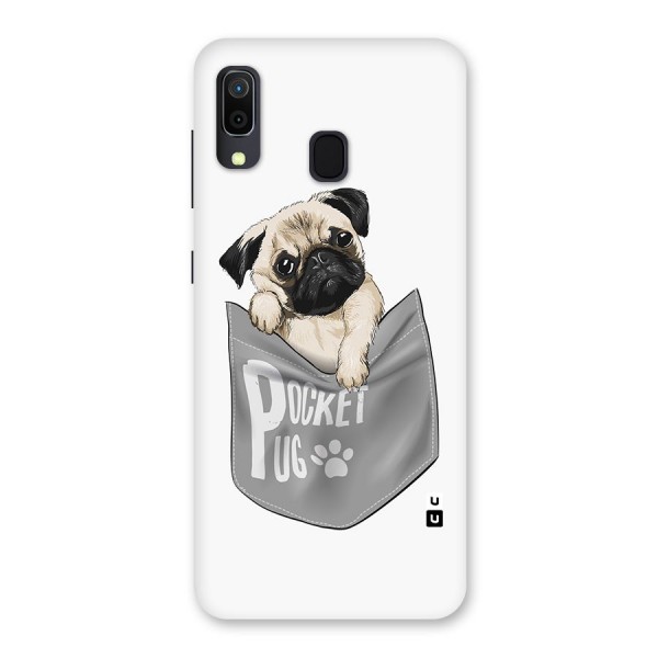 Pocket Pug Back Case for Galaxy A20