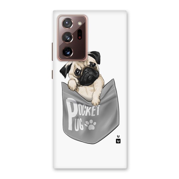 Pocket Pug Back Case for Galaxy Note 20 Ultra