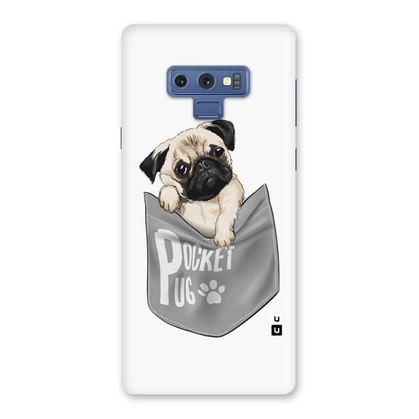 Pocket Pug Back Case for Galaxy Note 9