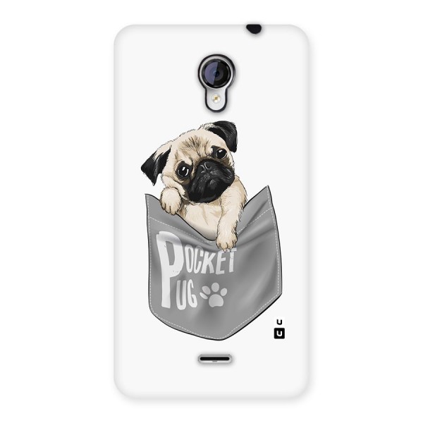 Pocket Pug Back Case for Micromax Unite 2 A106