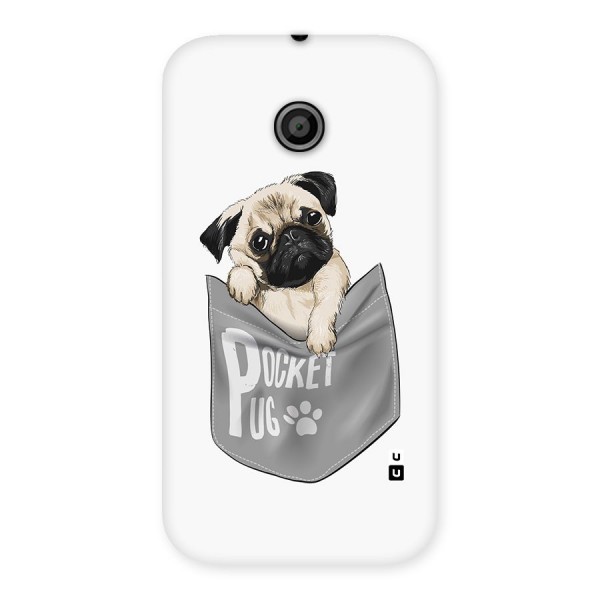 Pocket Pug Back Case for Moto E