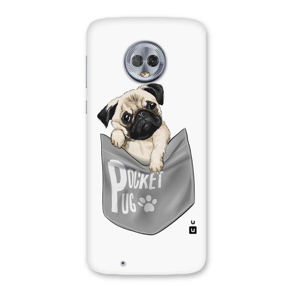 Pocket Pug Back Case for Moto G6