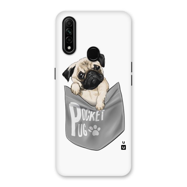 Pocket Pug Back Case for Oppo A31