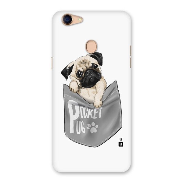 Pocket Pug Back Case for Oppo F5