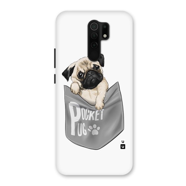 Pocket Pug Back Case for Redmi 9 Prime