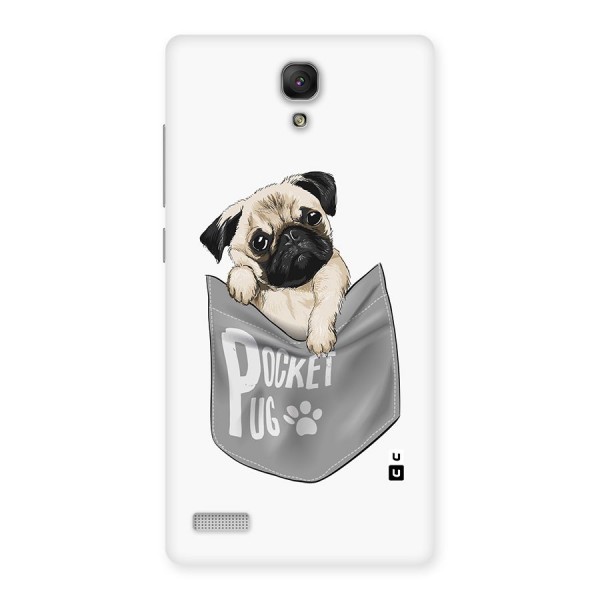 Pocket Pug Back Case for Redmi Note