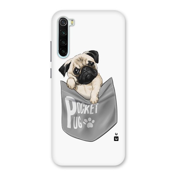 Pocket Pug Back Case for Redmi Note 8