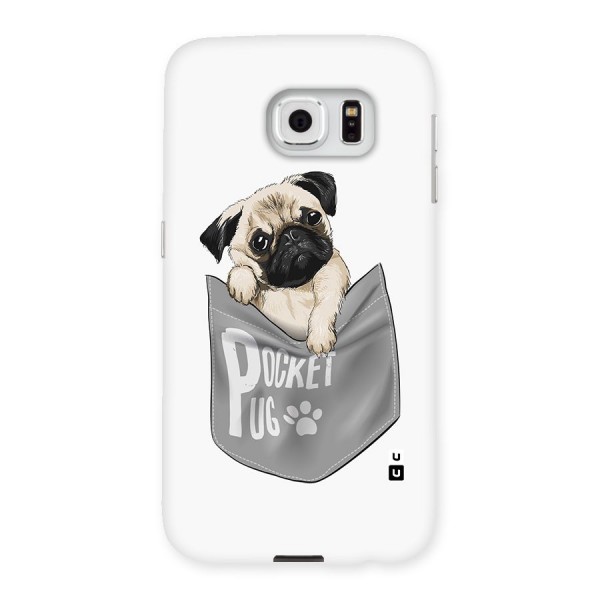 Pocket Pug Back Case for Samsung Galaxy S6